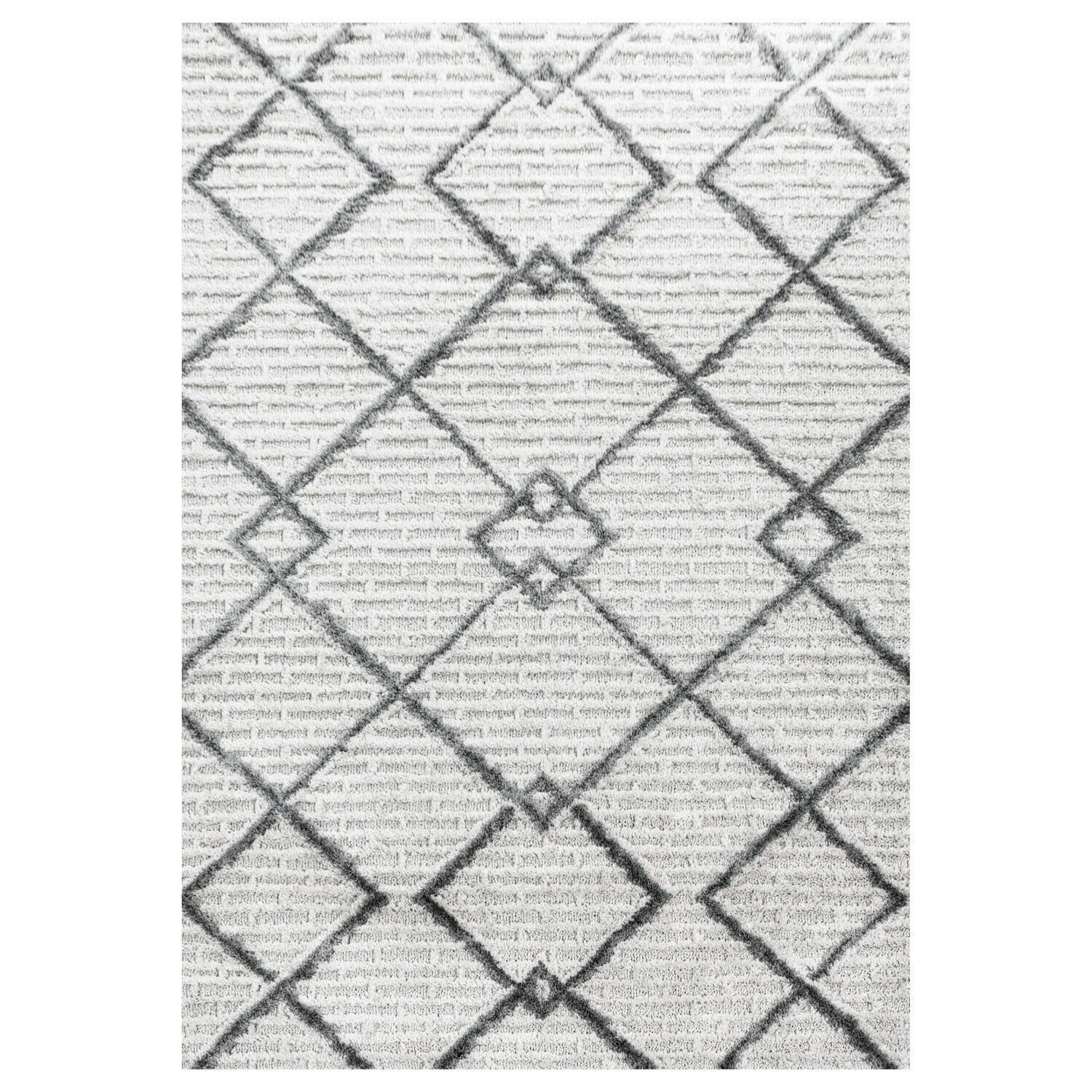 Modern Designer Elegante Teppich, Hoch-Tief Effekt 3D Boho Teppich, Pflegeleicht