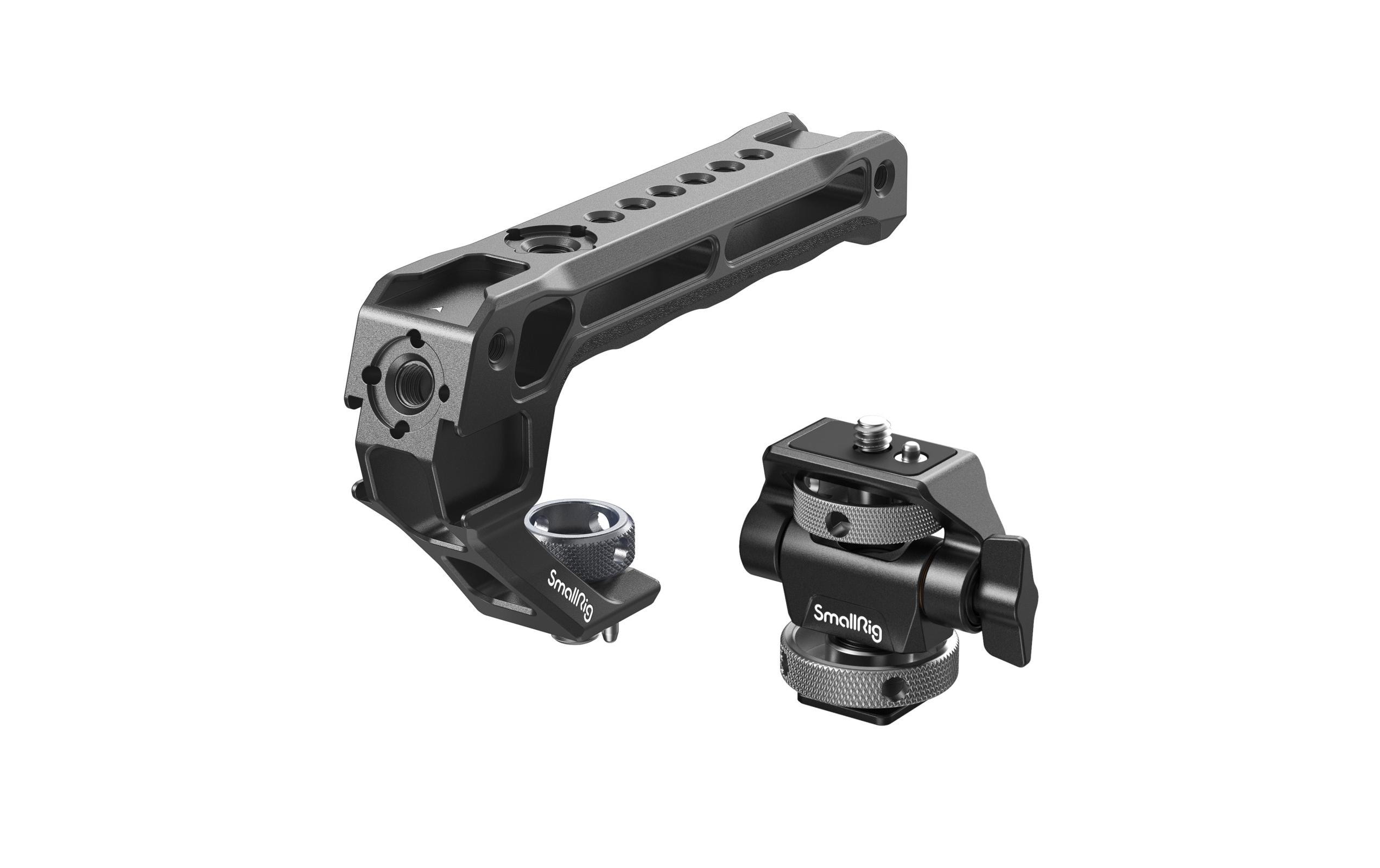 Top Handle with Monitor Support KitOberer Griff mit Cold-Shoe- und Gewindebefestigung