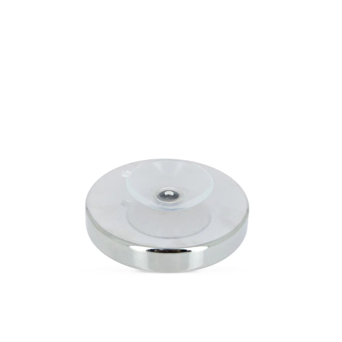 Miroir d'appoint avec ventouse 7.5cm chromé x12