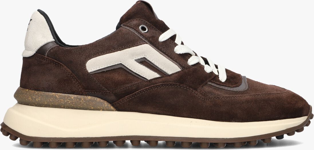 bruine floris van bommel lage sneakers sfm-10139 noppi
