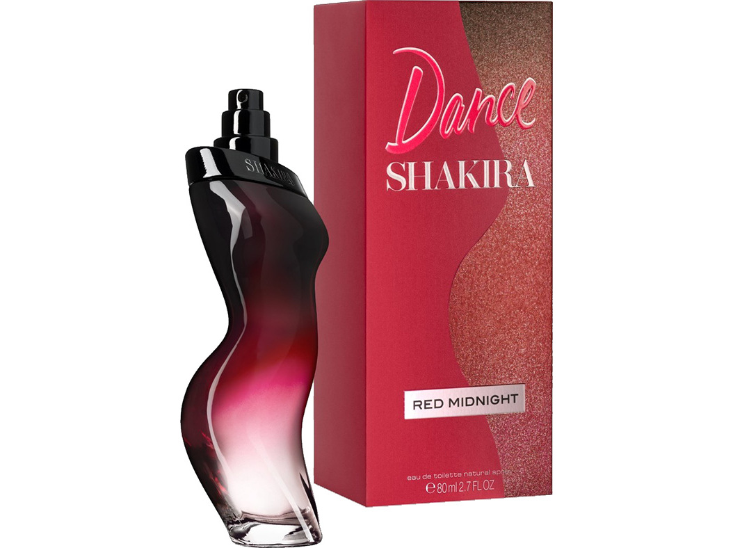 EAU DE TOILETTE SHAKIRA MULHER RED MIDNIGHT 80ML