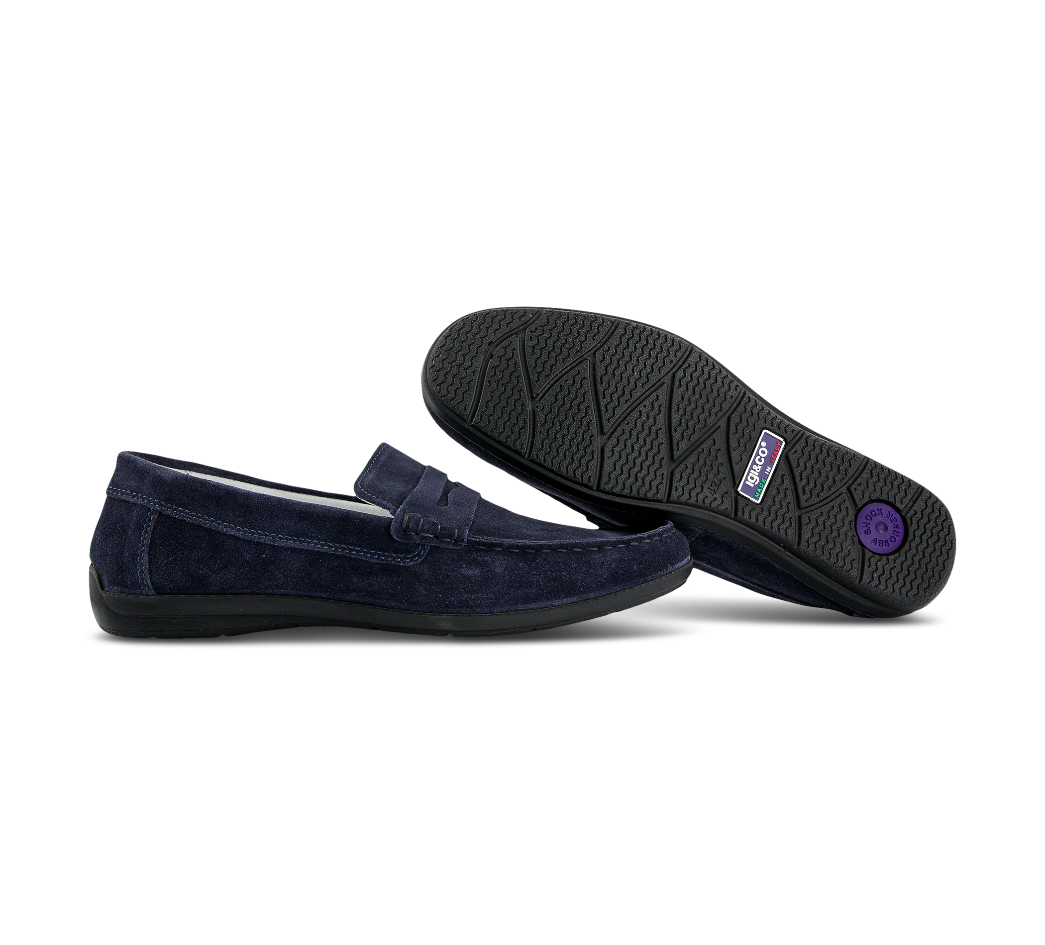 Igi & Co Luke - Mokassins blau