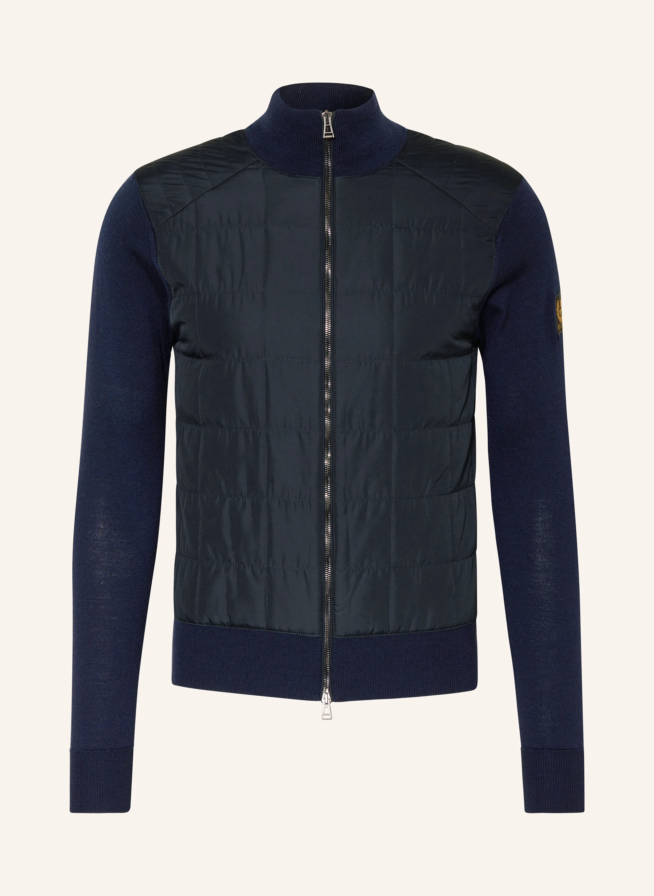 BELSTAFF Strickjacke KELBROOK im Materialmix