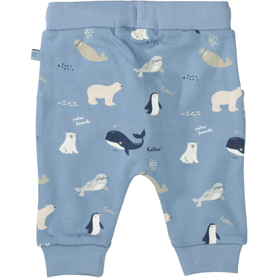 STACCATO Hose sea blue gemustert