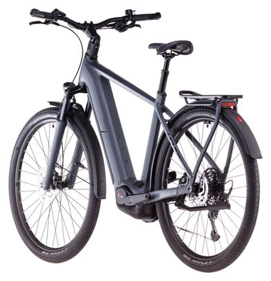 VTC Électrique Cube Kathmandu Hybrid One 800 Shimano Cues 10V 800 Wh 700 mm Gris Shadow 2025