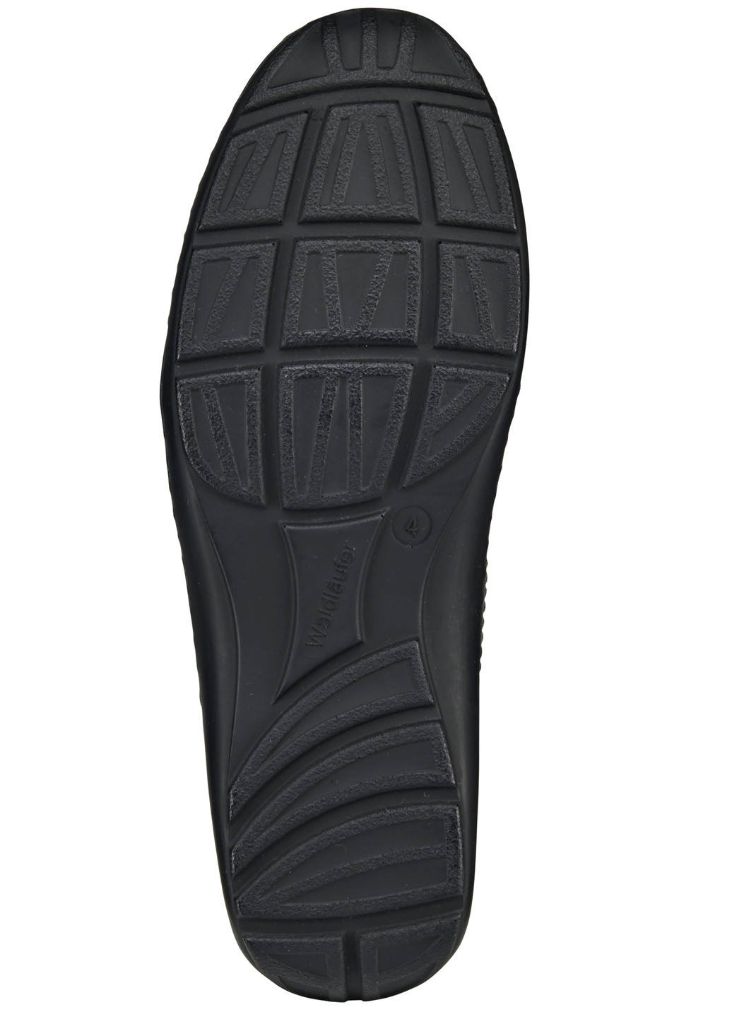 Waldläufer Slipper mit edlem Metallic-Schimmer