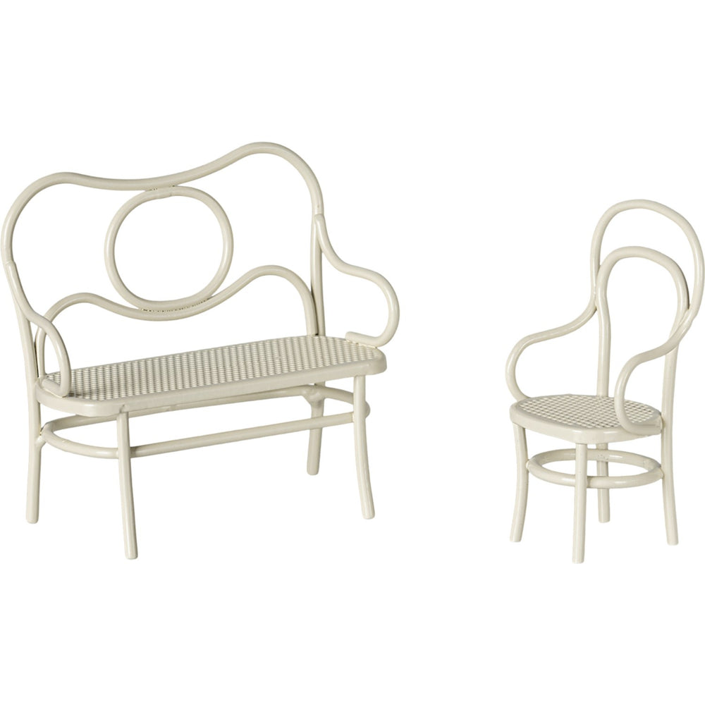 Køb Maileg Café Sæt, Mus, Small - Off White