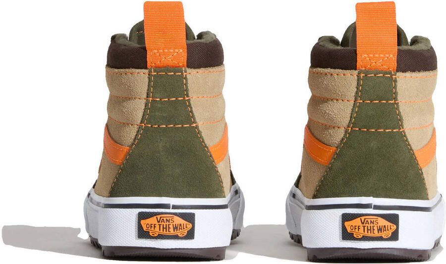 VANS MTE SK8-Hi sneakers donkergroen beige oranje