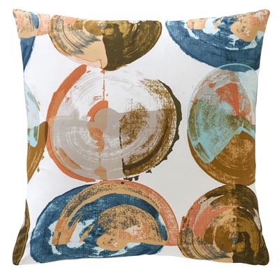 Linge de lit motifs aquarellés - BECQUET CRÉATION