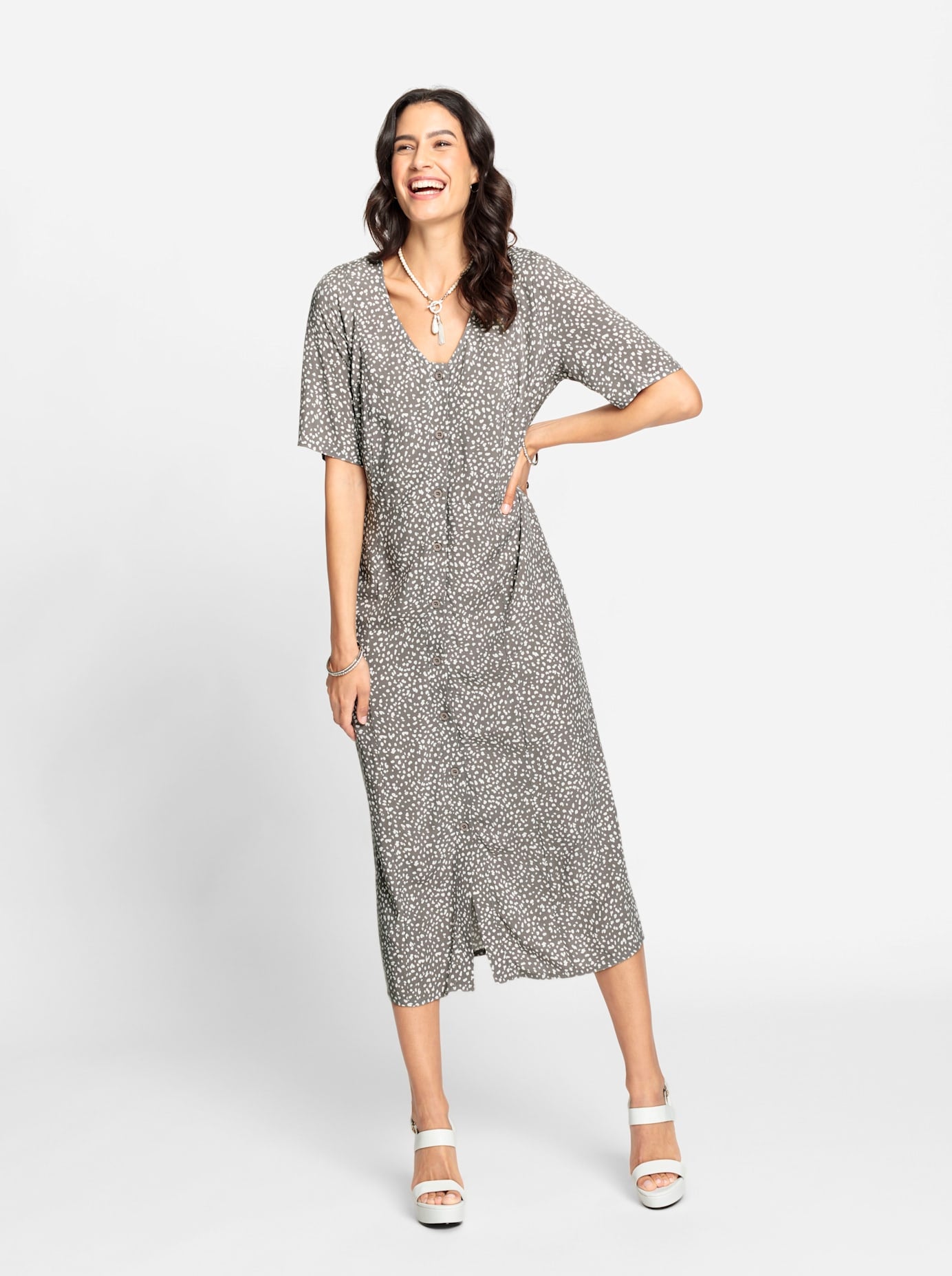 Inspirationen Druckkleid »Kleid«