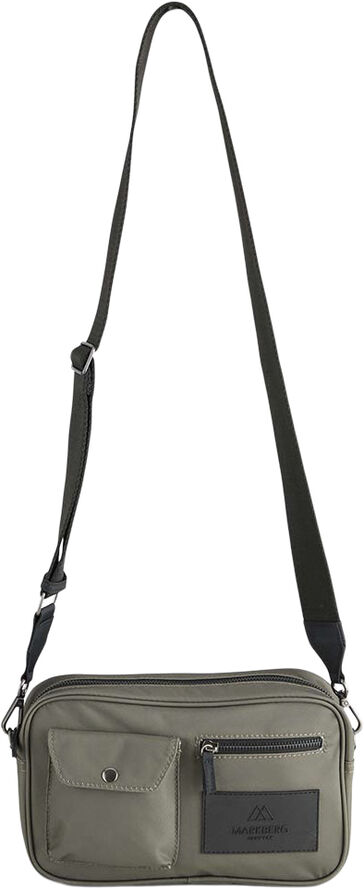 Markberg DarlaMBG Cross. Bag, Recycled Dark olive w/black