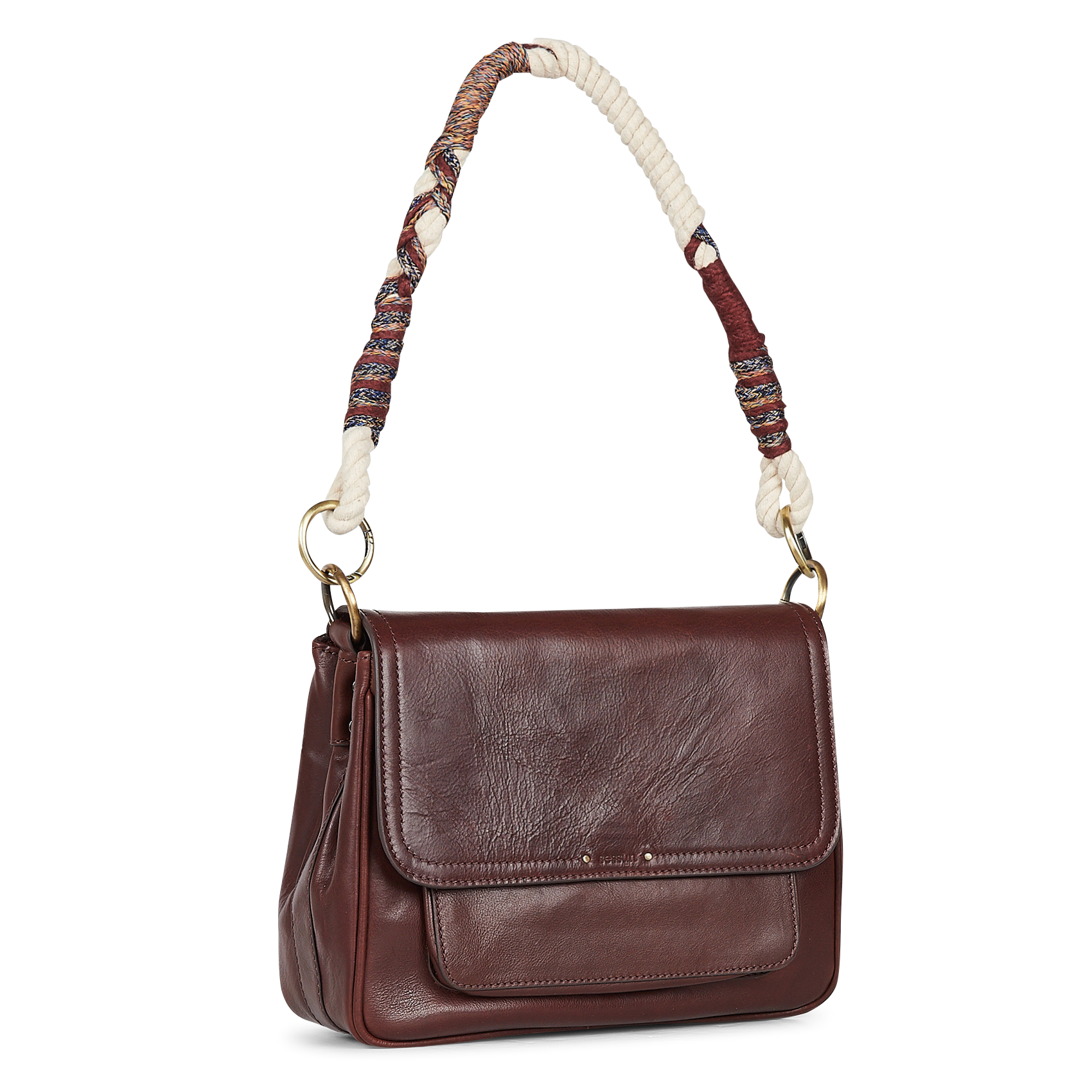 NIU TANO - Sac à bandoulière en cuir | Marron