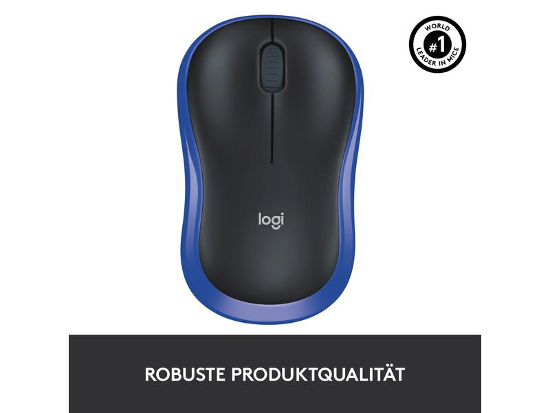 Logitech Maus M185 Wireless Maus, Kabellos