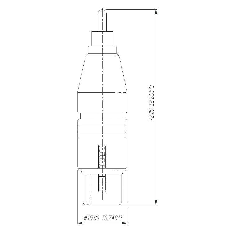 Neutrik NA2FPMM adapter XLR female - RCA male