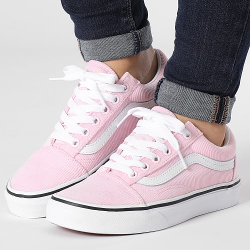 Baskets Femme Old Skool 7NTPNK1 Mini Cord Pink