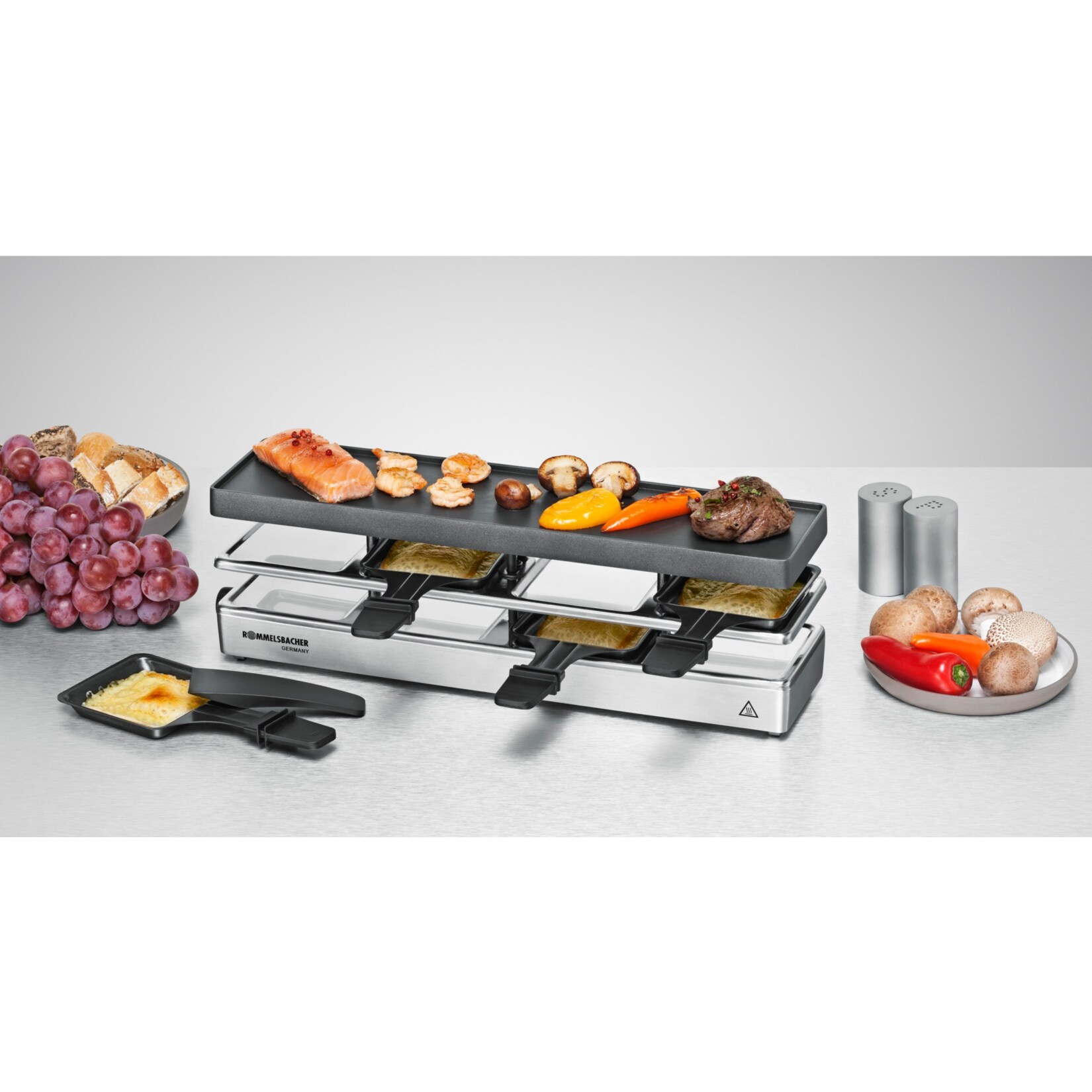 Rommelsbacher Raclette Fun for 4 RC 800