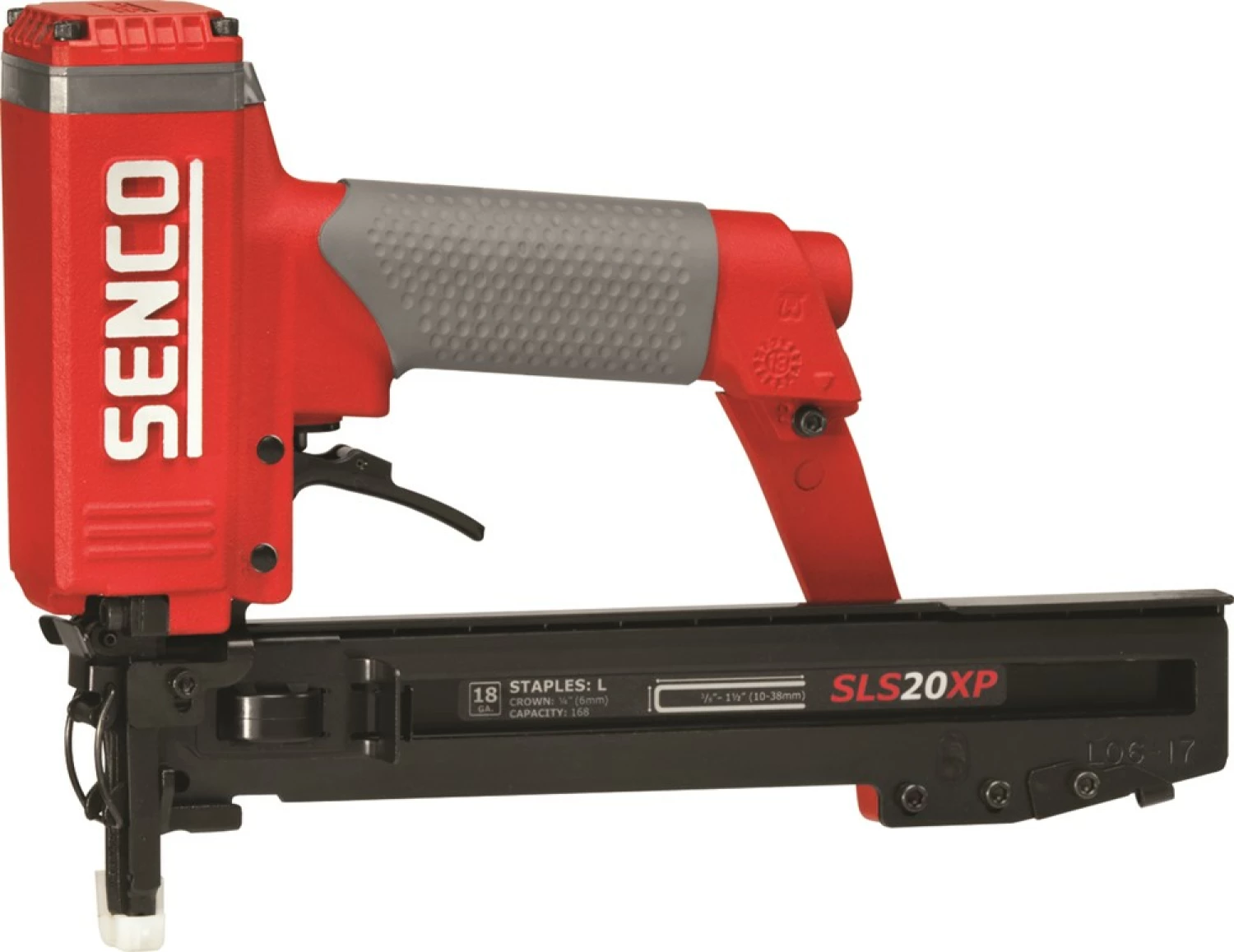 Senco SLS20XP-L BF(TF) Pneumatische niet tacker in koffer - middel zwaar - 10-38 mm - 4,8-8,3 bar - L niet