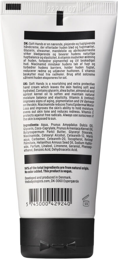 Bodyologist Soft Hands Hand Cream 60 ml.