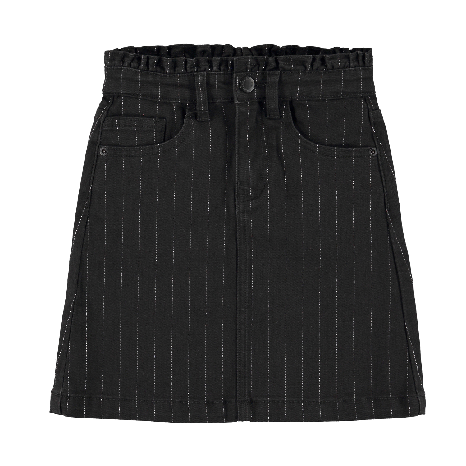 Belle - Silver Pinstripe
