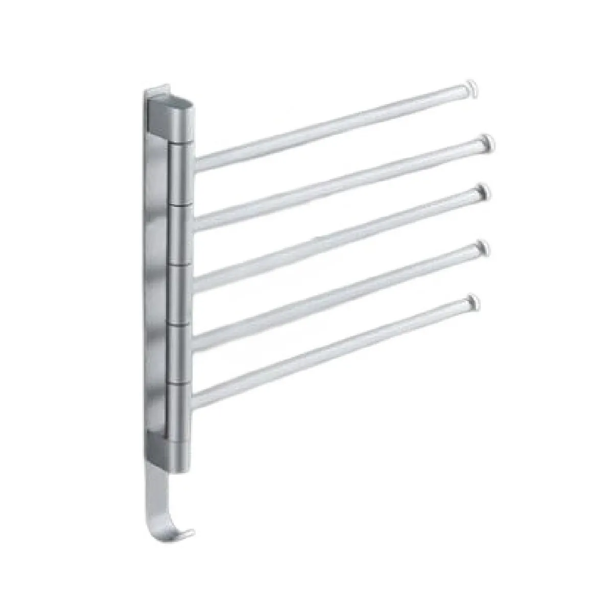 Universal Barre murale 360° - Argent