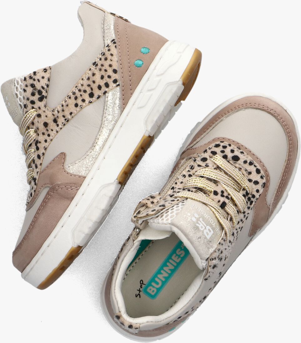 BUNNIESJR taupe bunniesjr lage sneakers nina noa