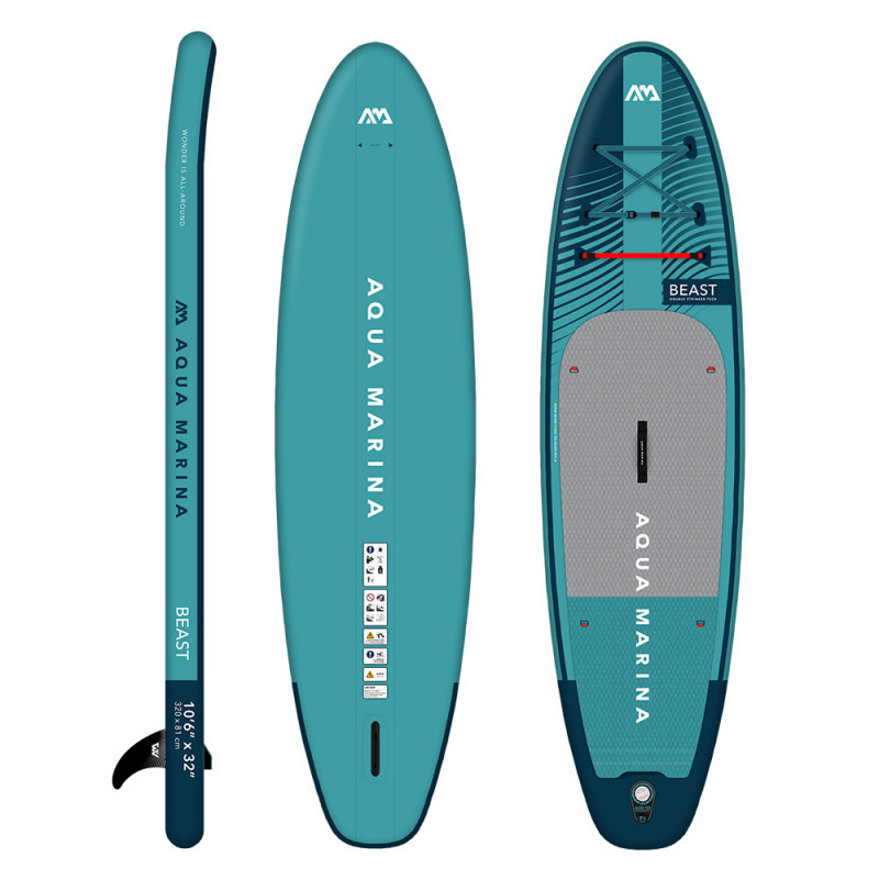 PADDLE GONFLABLE AQUA MARINA BEAST 10.6