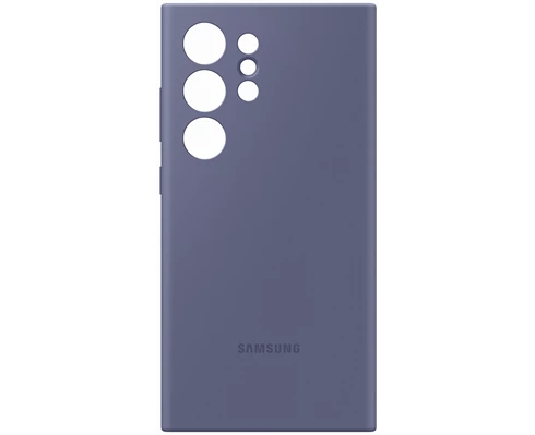 Samsung S24 Ultra Silicone Case Violet