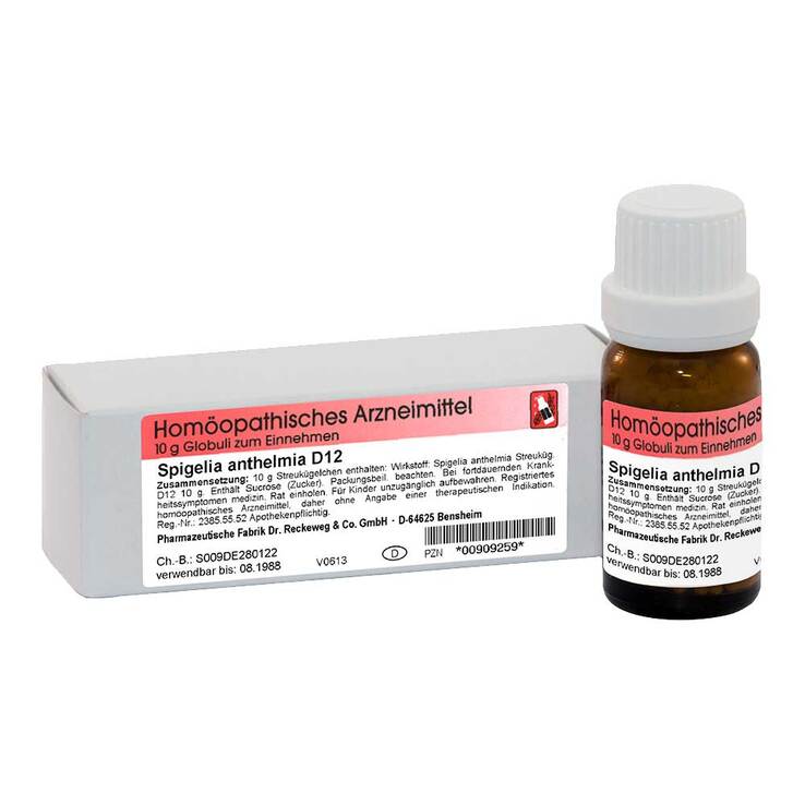 Spigelia Anthelmia D 12 Globuli, 10 g
