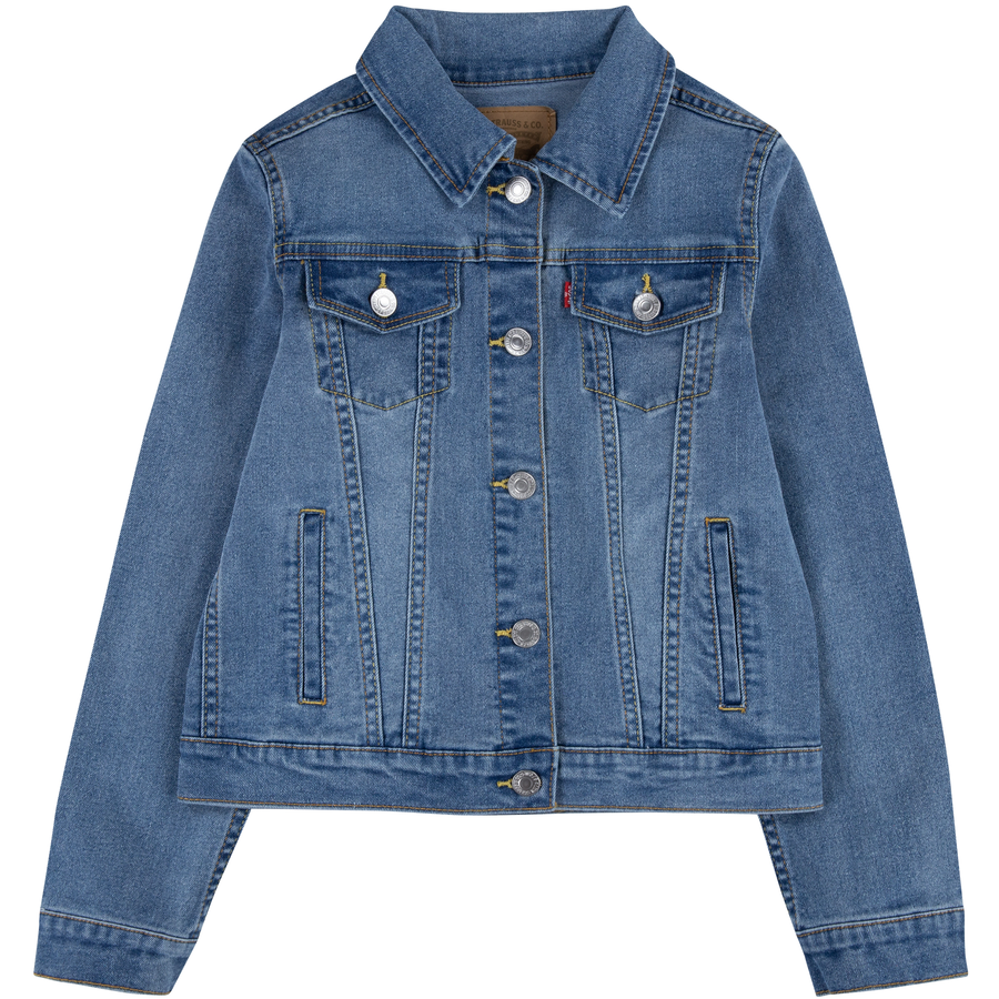 Levi's® Kids Jeansjacke blau