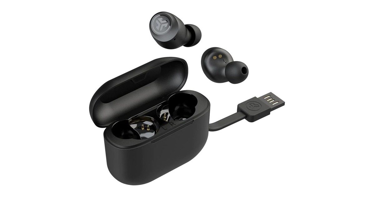 JLabGo Air Pop True Wireless in-ear oortjes  (Zwart)