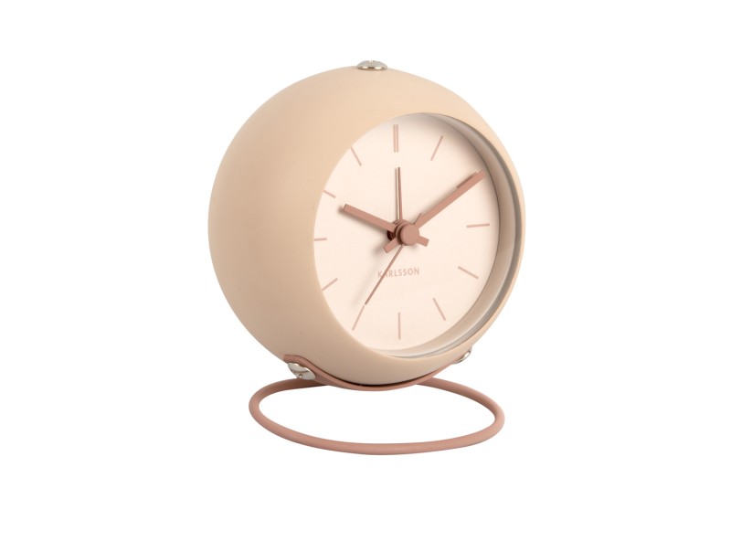 Alarm Clock Nirvana Globe KA5857GY Dark warm grey