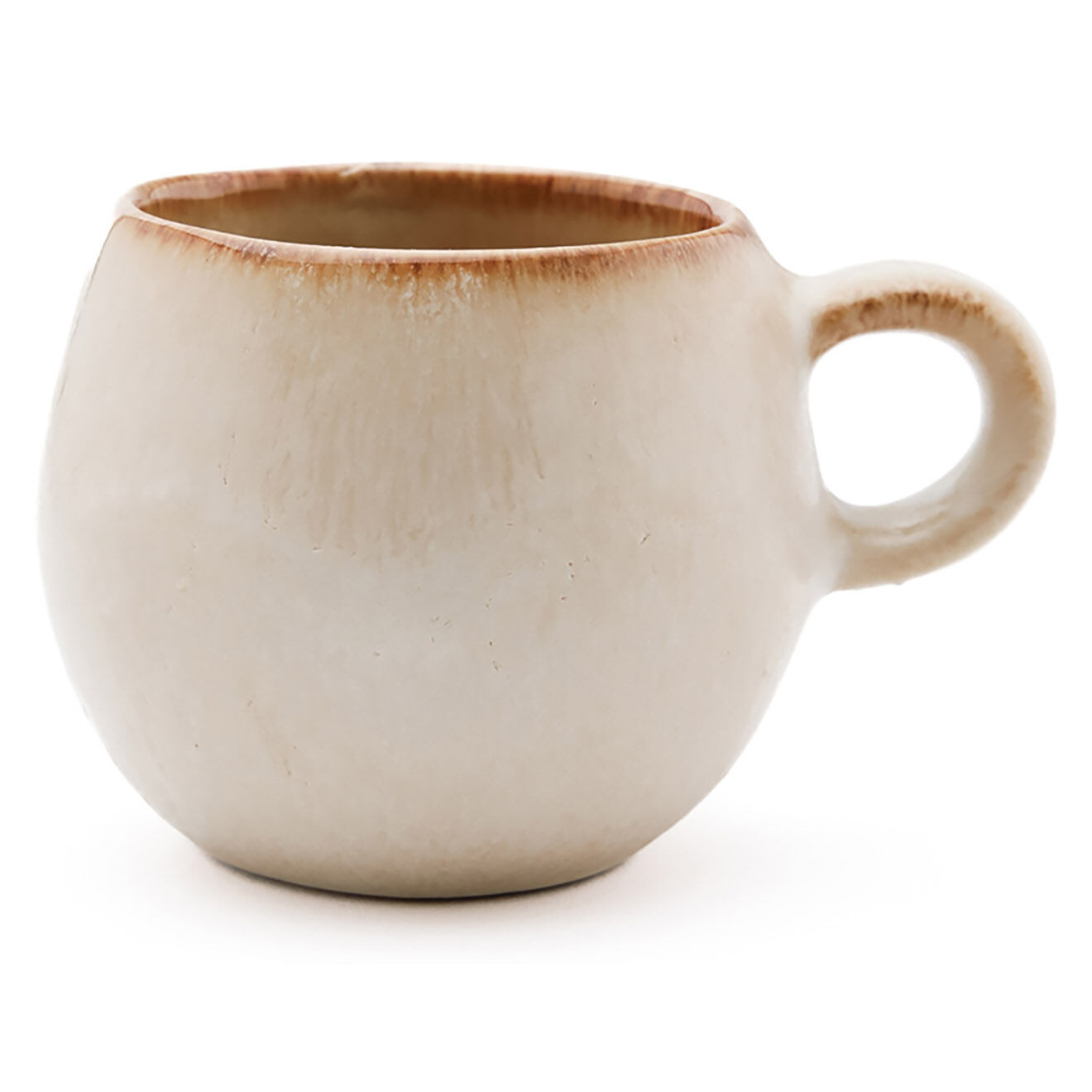 Bazar Bizar 6 Tasses à Espresso Cascais blanches - D.5 cm