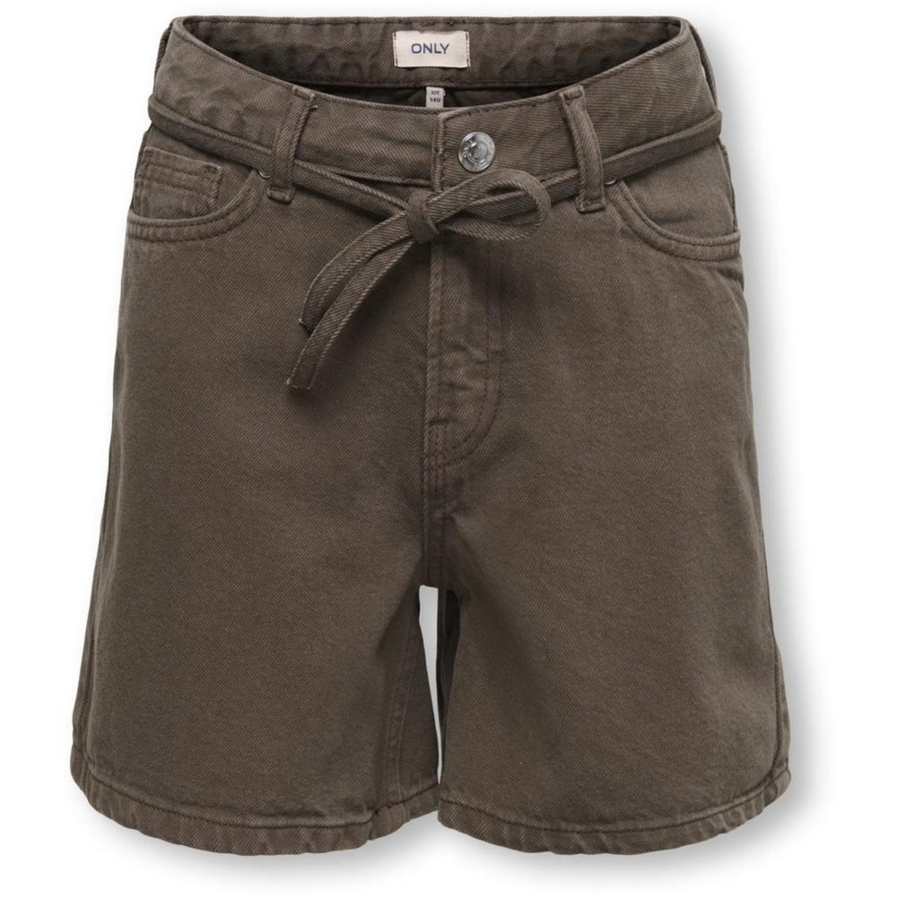 Køb kids ONLY Chocolate Brown Koggianna Mw Belted Col Shorts Nov