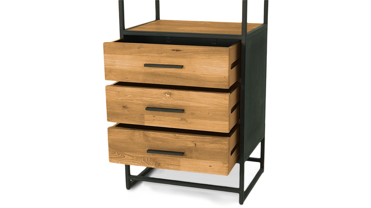 Boekenkast Felino B60 x D45 x H220 cm