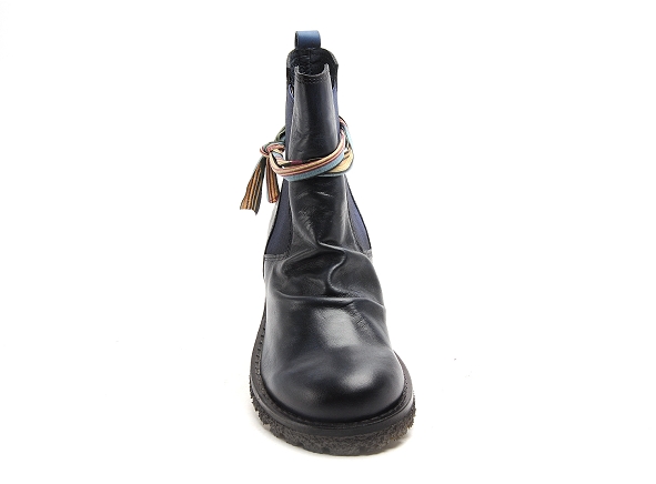 Felmini boots bottine plates femme c801 bleu