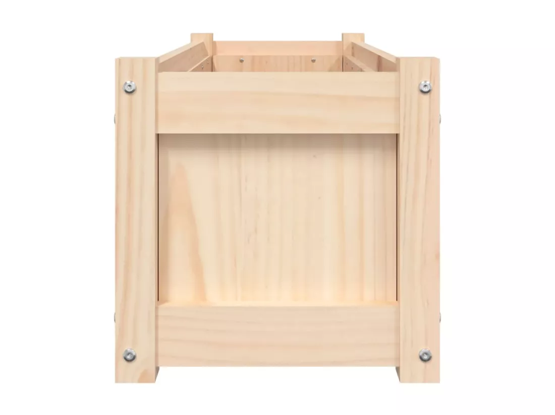Jardinière d'extérieur 90x31x31 cm bois de pin massif