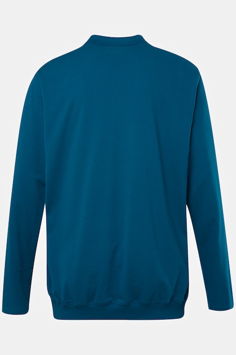 JP 1880 Poloshirt, Basic, Bauchfit, Langarm, Piqué, XXL bis 8 XL