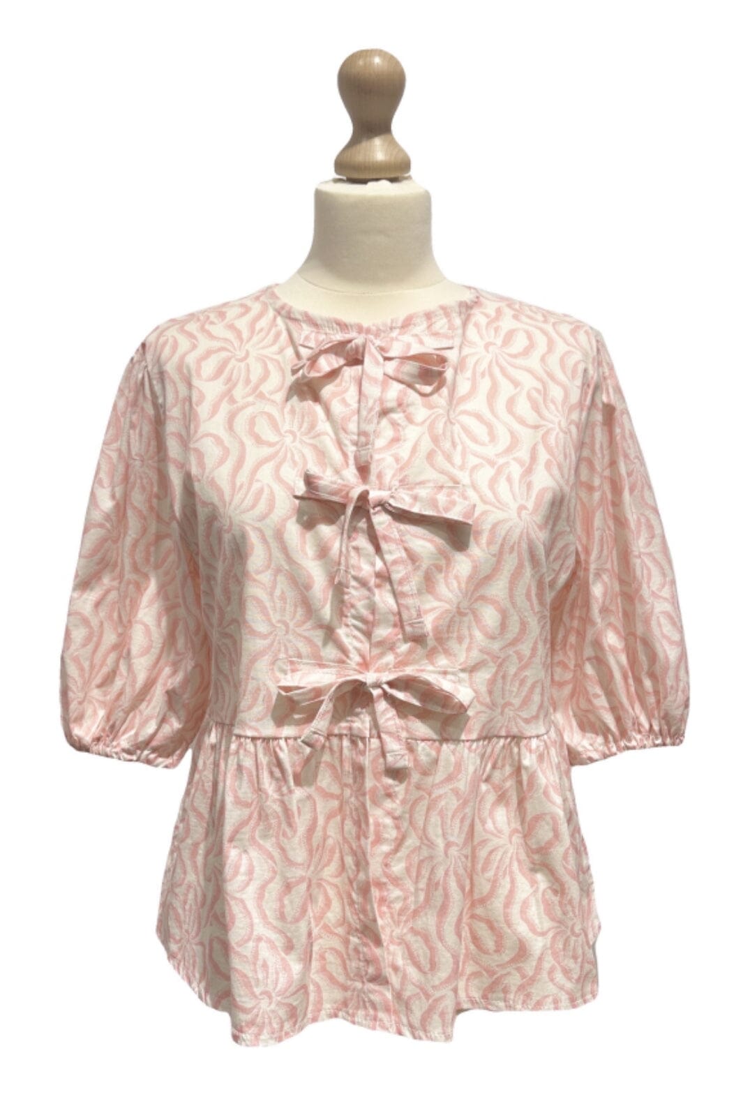 A-bee Top Flower Bows 12275F rose shadow