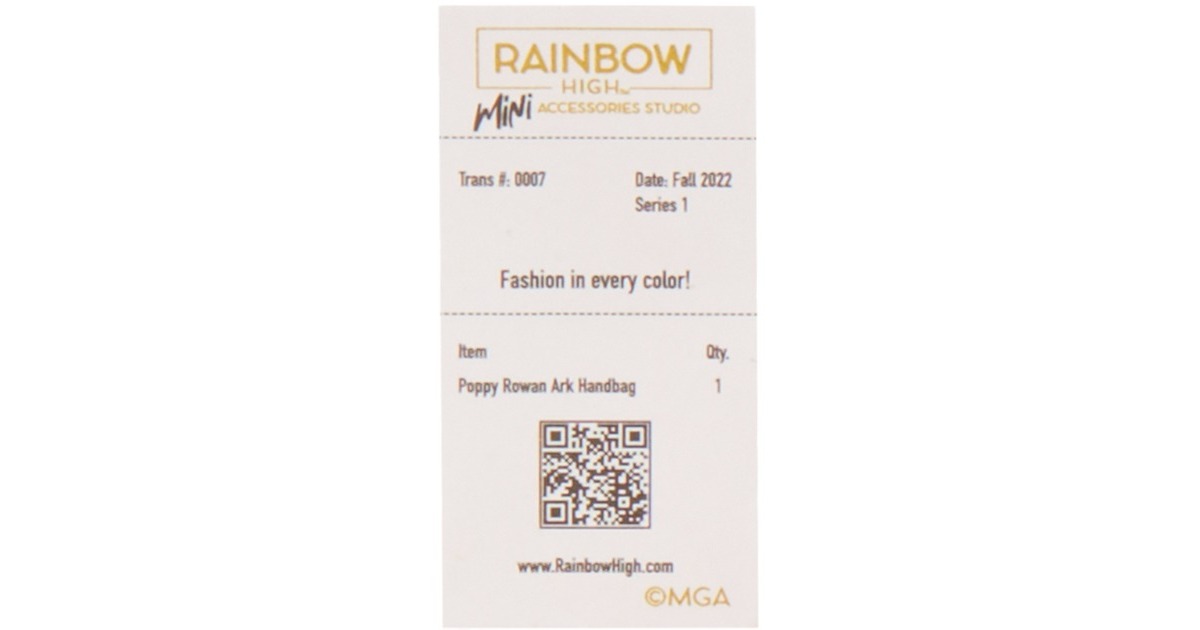 MGA EntertainmentRainbow High - Mini Accessories Studio: Handtassencollectie poppen accessoires