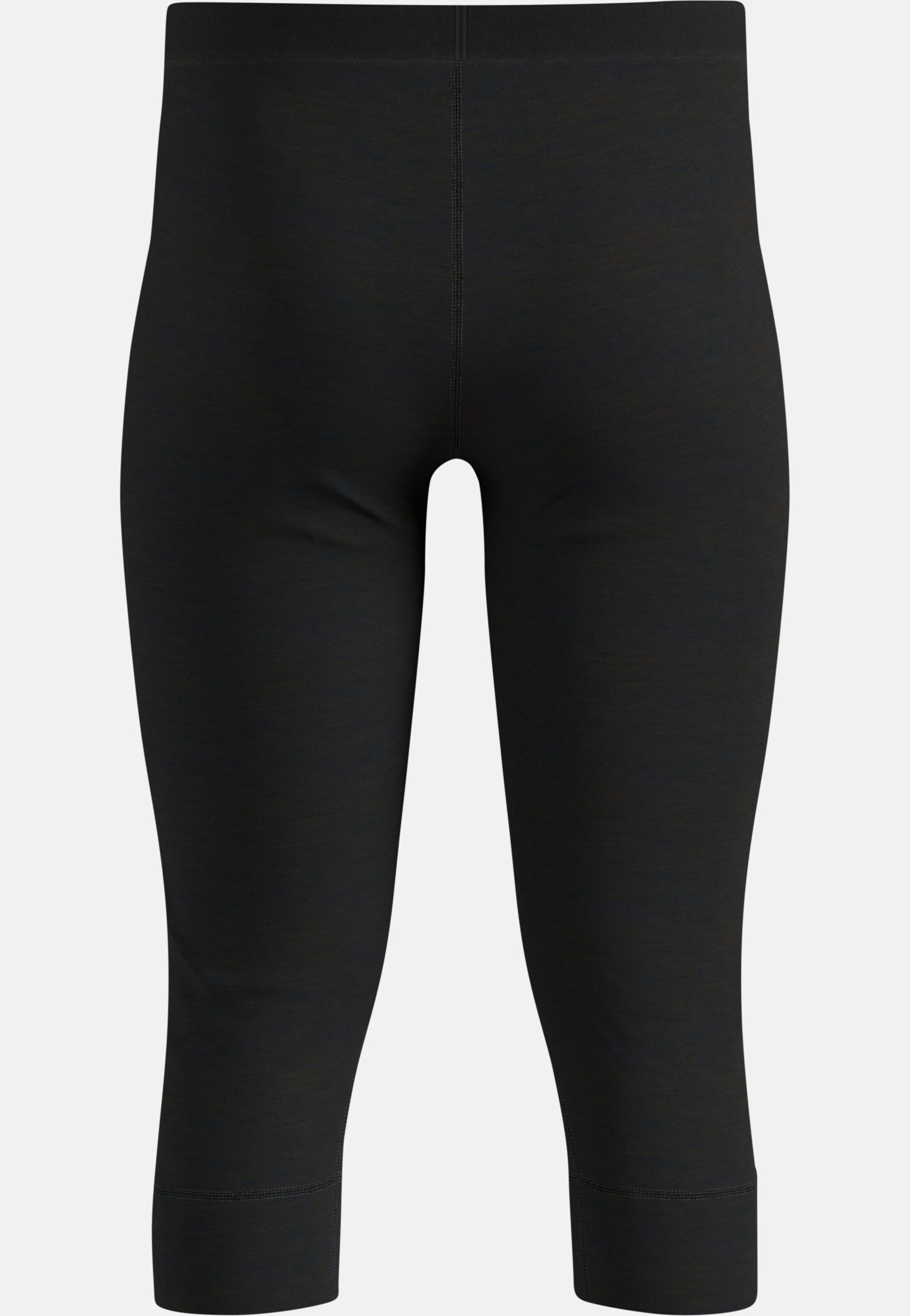 Natural Merino 200 Base Layer 3/4 Tights in black