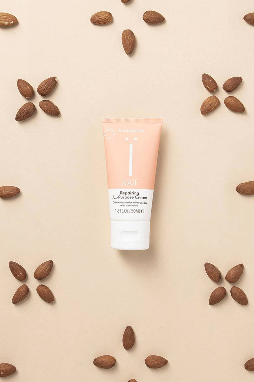 Naif heerlijke crèmeherstellende alles-in-één crème - 50 ml