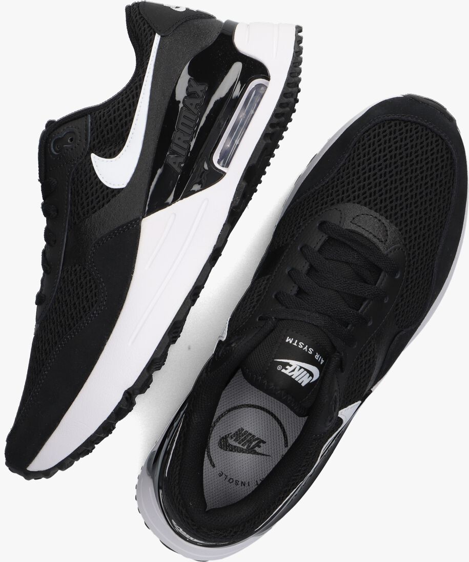 NIKE zwarte nike lage sneakers air max systm