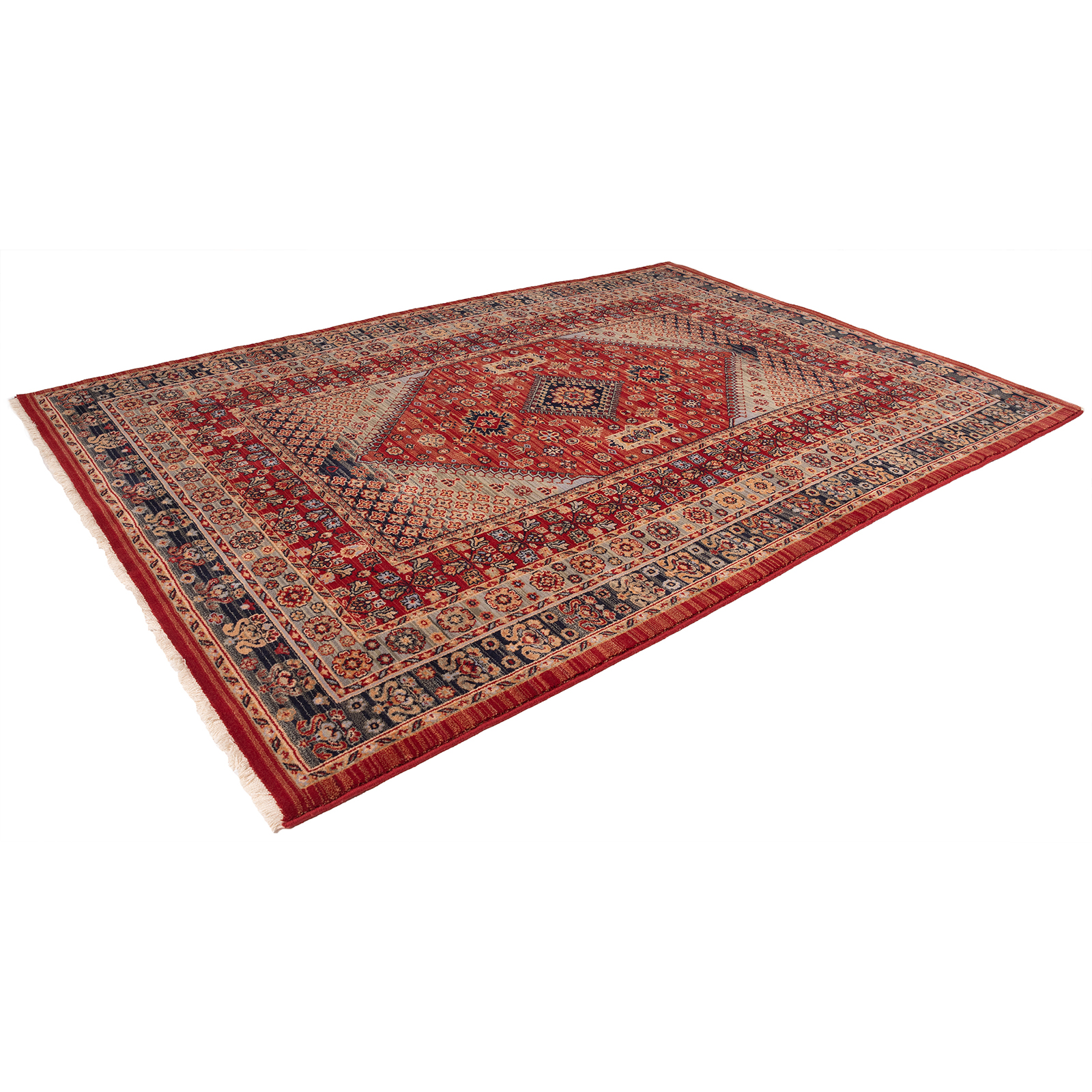 Teppich SAHARNA - rot-multicolor - 160x230 cm