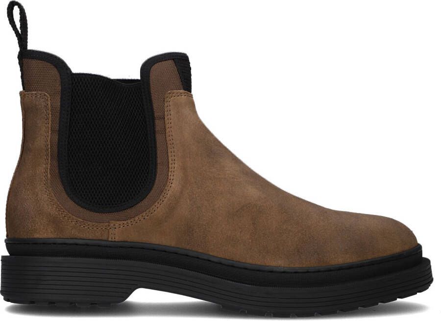 GREVE Chelsea Boots Heren Dolimiti 5726 Maat: 44 Materiaal: Suède Kleur: Bruin