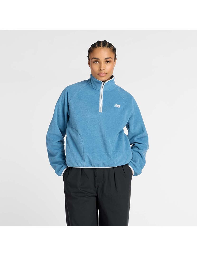 Polar Sport Blue Half-Zip Pullover