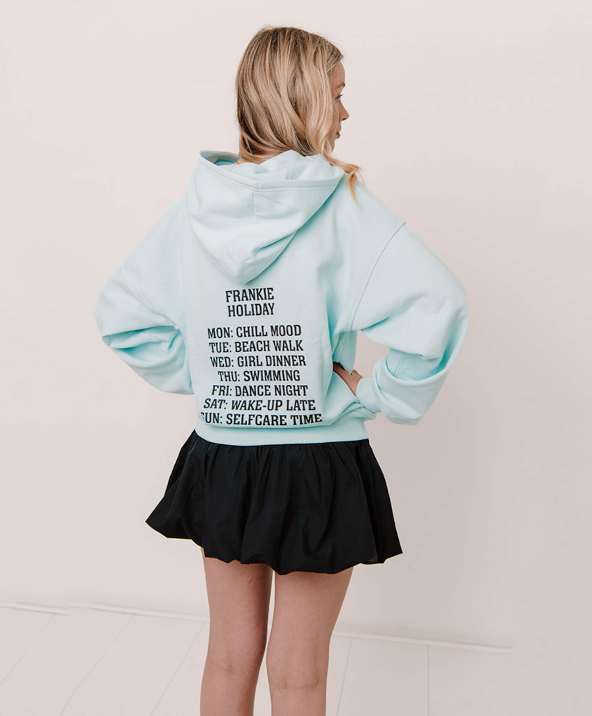 Frankie & Liberty Meisjes hoodie blauw