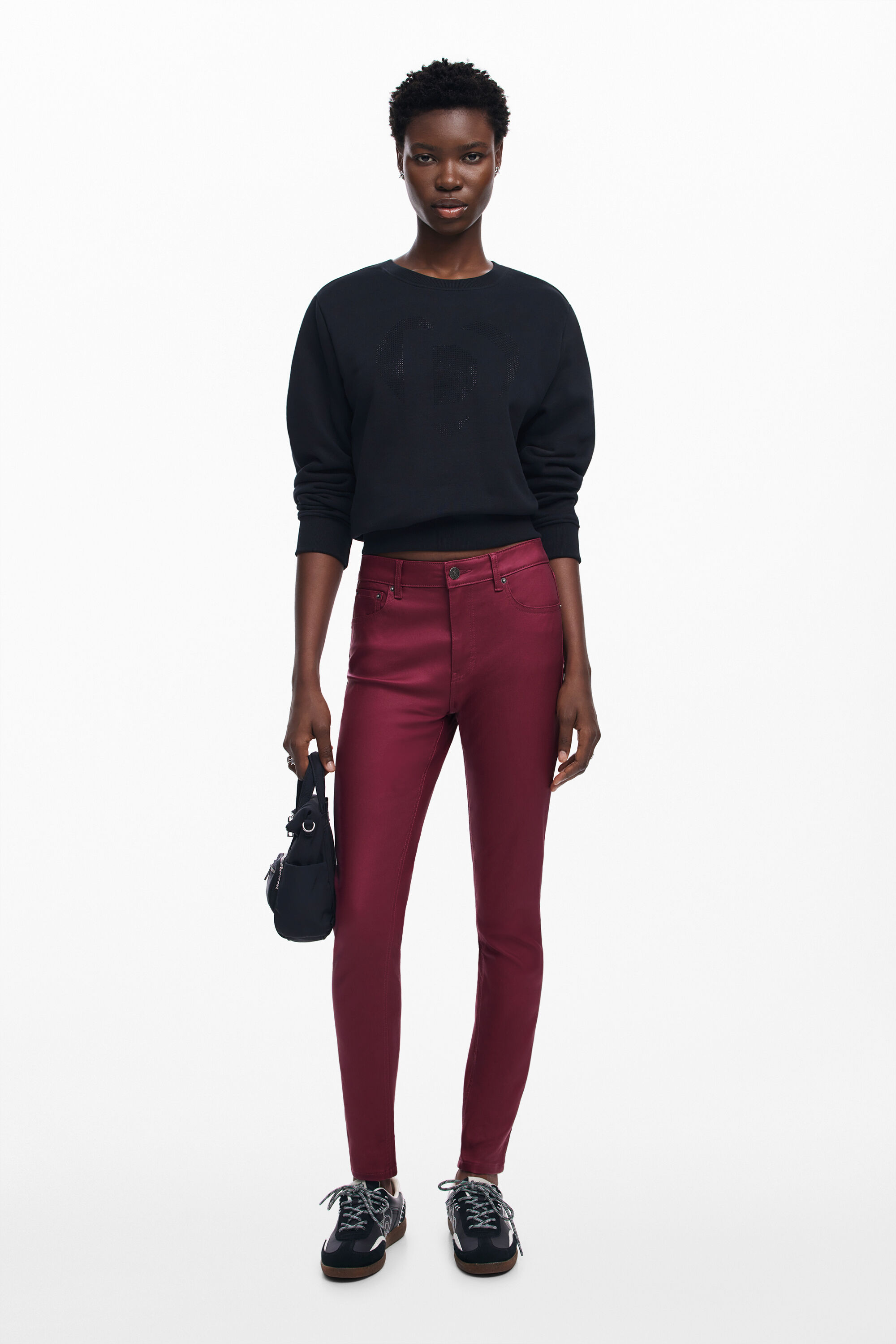 Calça slim