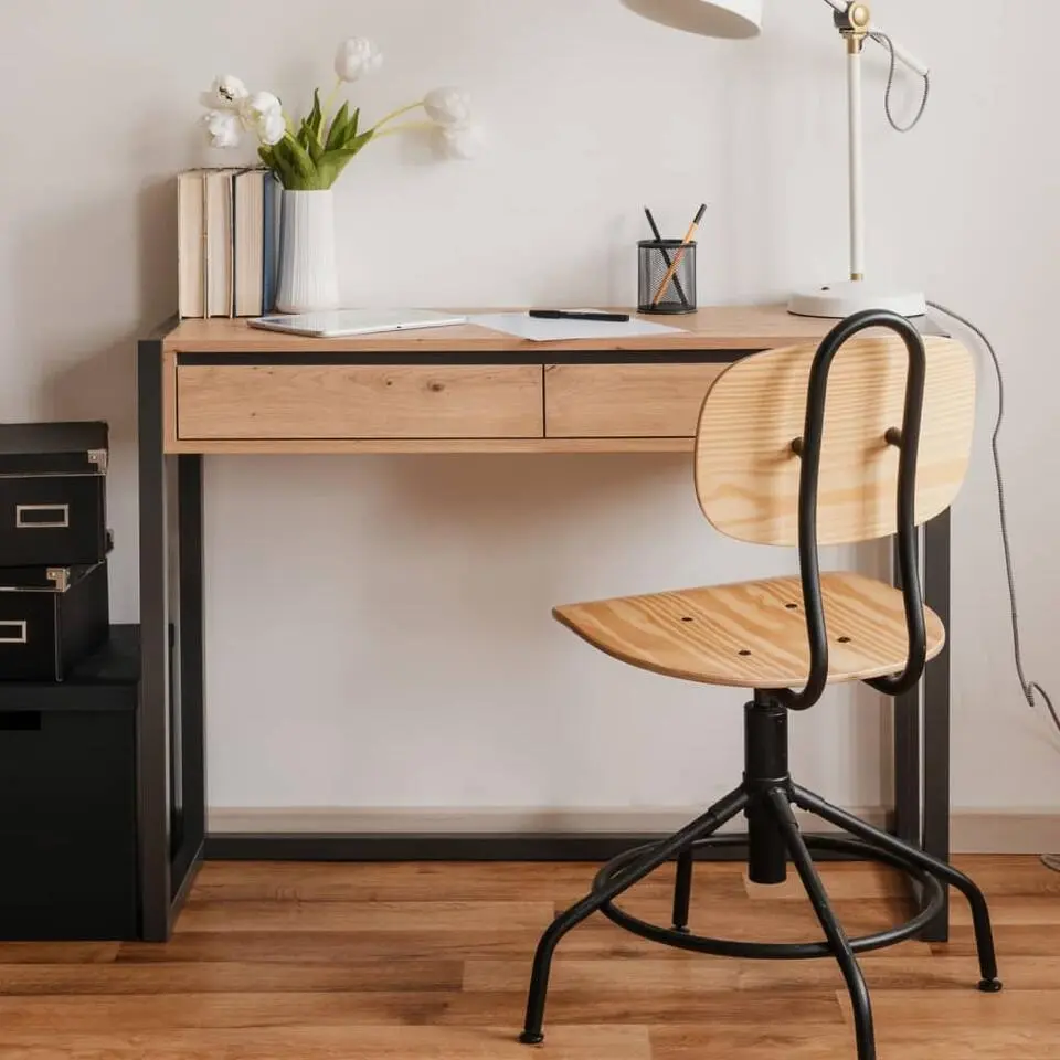 Finori - Wandtafel - Multikleur - Bewerkt hout