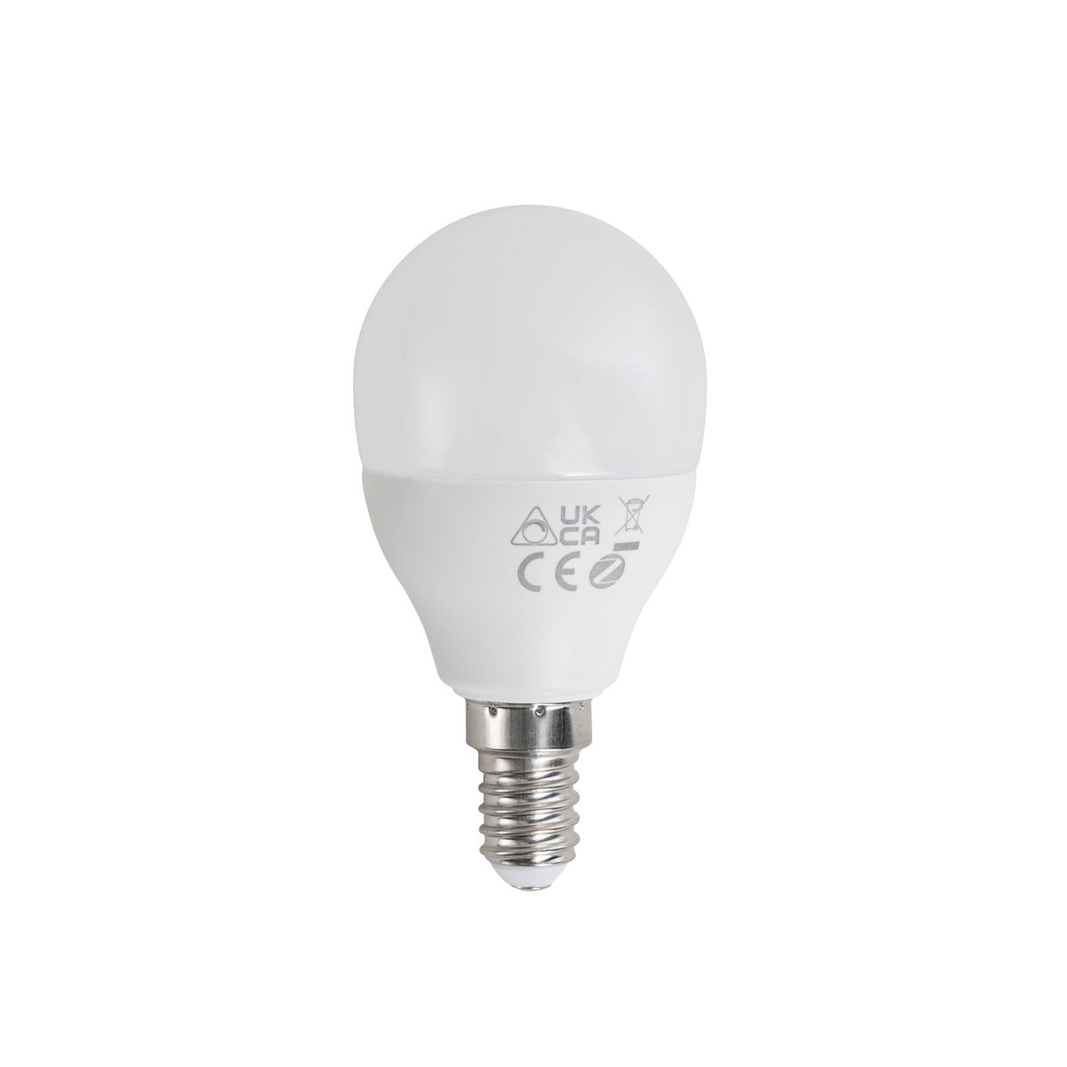 Smart E14 dimbare LED lamp G45 opaal 4.9W 470 lm 2700-6500K