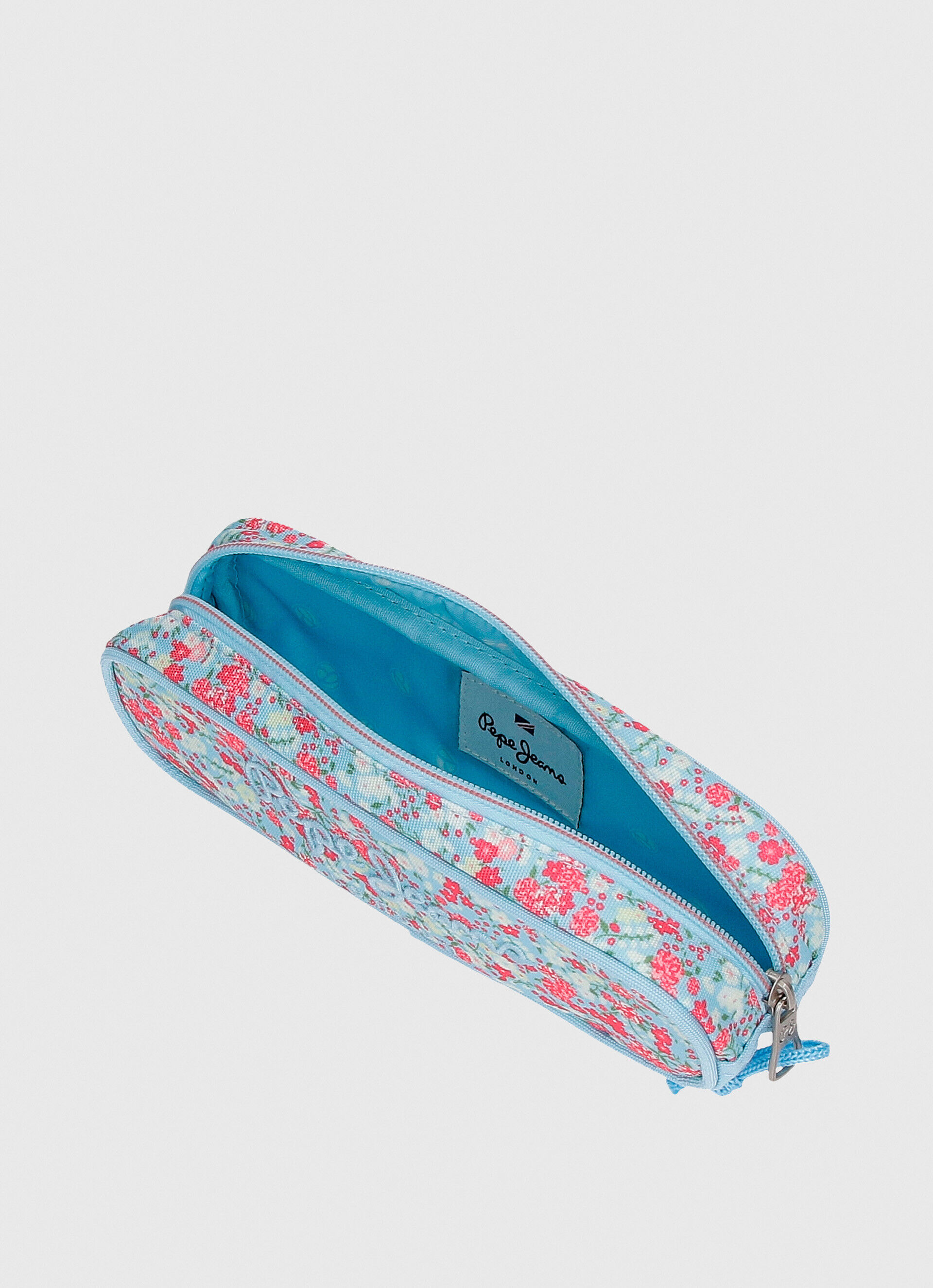 Estojo para lápis com estampa floral - Tamanho único